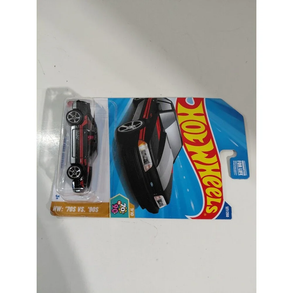 NIP Hot Wheels 70s vs. 90s 1:64 Die Cast 1992 Ford Mustang Foxbody Muscle Car